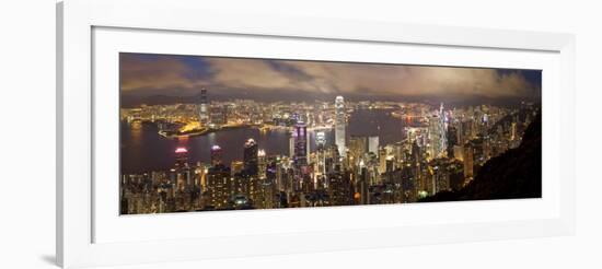 Hong Kong, View from Victoria Peak, China-Gavin Hellier-Framed Photographic Print