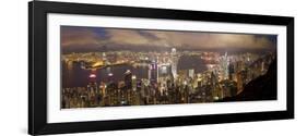 Hong Kong, View from Victoria Peak, China-Gavin Hellier-Framed Photographic Print