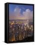 Hong Kong, View from Victoria Peak, China-Gavin Hellier-Framed Stretched Canvas