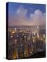 Hong Kong, View from Victoria Peak, China-Gavin Hellier-Stretched Canvas