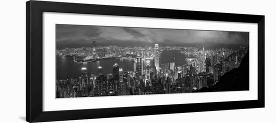 Hong Kong, View from Victoria Peak, China-Gavin Hellier-Framed Photographic Print