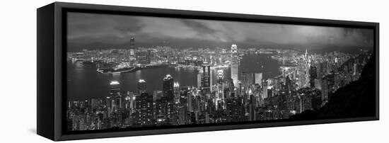 Hong Kong, View from Victoria Peak, China-Gavin Hellier-Framed Stretched Canvas