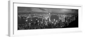 Hong Kong, View from Victoria Peak, China-Gavin Hellier-Framed Photographic Print