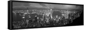 Hong Kong, View from Victoria Peak, China-Gavin Hellier-Framed Stretched Canvas