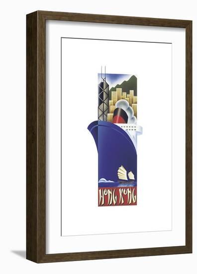 Hong Kong-Steve Forney-Framed Giclee Print