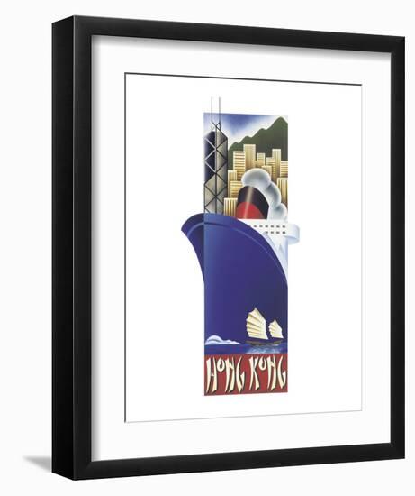 Hong Kong-Steve Forney-Framed Art Print