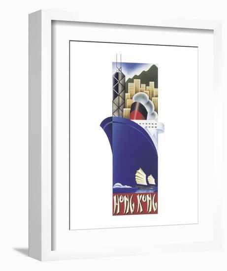 Hong Kong-Steve Forney-Framed Art Print