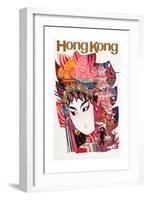 Hong Kong-David Klein-Framed Premium Giclee Print