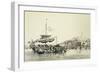 Hong Shang, Plate 17 from "Sketches of China", 1842-Auguste Borget-Framed Giclee Print