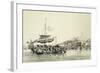 Hong Shang, Plate 17 from "Sketches of China", 1842-Auguste Borget-Framed Giclee Print