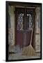 Hongcun Villiage, Doorway with Broom, China, UNESCO-Darrell Gulin-Framed Premium Photographic Print