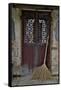 Hongcun Villiage, Doorway with Broom, China, UNESCO-Darrell Gulin-Framed Stretched Canvas