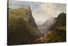 Honister Crag by Theophil Lindsey Aspland-Theophil-Lindsey Aspland-Stretched Canvas