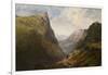 Honister Crag by Theophil Lindsey Aspland-Theophil-Lindsey Aspland-Framed Giclee Print