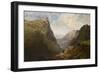 Honister Crag by Theophil Lindsey Aspland-Theophil-Lindsey Aspland-Framed Giclee Print