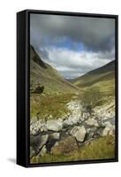 Honister Pass, Lake District National Park, Cumbria, England, United Kingdom, Europe-David Wogan-Framed Stretched Canvas