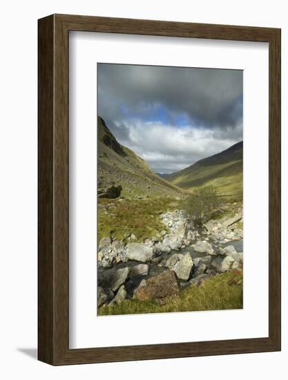 Honister Pass, Lake District National Park, Cumbria, England, United Kingdom, Europe-David Wogan-Framed Photographic Print