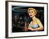 Honky-Tonk Hero - Saturday Evening Post "Leading Ladies", December 31, 1955 pg.20-Robert Stanley-Framed Giclee Print