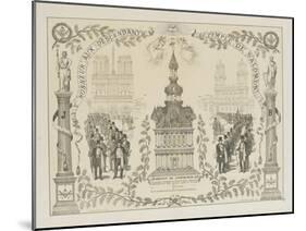 Honneur aux descendants du Temple de Salomon-null-Mounted Giclee Print