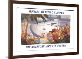 Honolulu Clipper-null-Framed Art Print