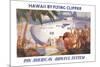 Honolulu Clipper-null-Mounted Art Print