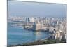 Honolulu from Atop Diamond Head State Monument (Leahi Crater)-Michael DeFreitas-Mounted Photographic Print