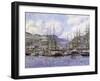 Honolulu Harbor, Ca. 1898-Stanton Manolakas-Framed Giclee Print