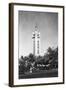 Honolulu, Hawaii - The Aloha Tower Photograph-Lantern Press-Framed Art Print