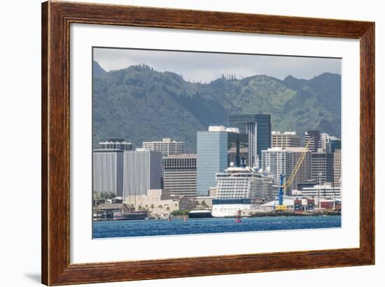 Honolulu, Hawaii, United States of America, Pacific-Michael DeFreitas-Framed Photographic Print