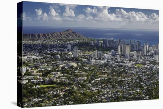 Honolulu, Hawaii, USA-Charles Crust-Stretched Canvas