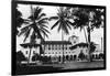 Honolulu, Hawaii View of Federal Bldg and Post Office Photograph - Honolulu, HI-Lantern Press-Framed Art Print
