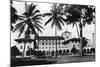 Honolulu, Hawaii View of Federal Bldg and Post Office Photograph - Honolulu, HI-Lantern Press-Mounted Art Print