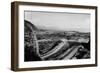 Honolulu, Hawaii - View of the Pali Photograph-Lantern Press-Framed Art Print