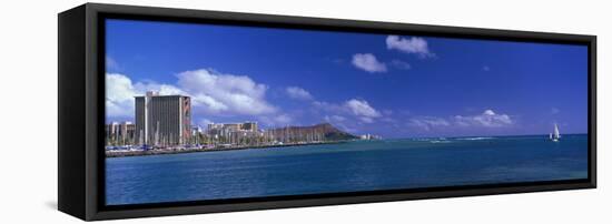 Honolulu Hawaii-null-Framed Stretched Canvas