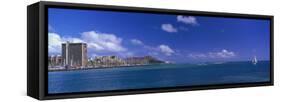 Honolulu Hawaii-null-Framed Stretched Canvas