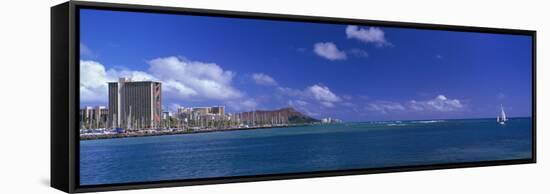 Honolulu Hawaii-null-Framed Stretched Canvas