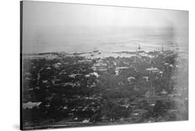 Honolulu Port, Hawaii, 1885-null-Stretched Canvas