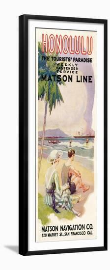 Honolulu-null-Framed Premium Giclee Print