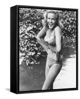 Honor Blackman-null-Framed Stretched Canvas