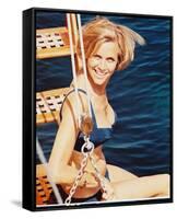 Honor Blackman-null-Framed Stretched Canvas