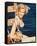 Honor Blackman-null-Framed Stretched Canvas