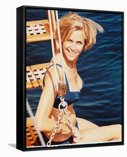 Honor Blackman-null-Framed Stretched Canvas