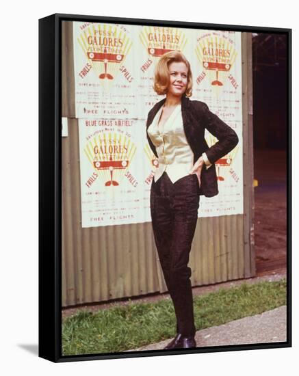 Honor Blackman-null-Framed Stretched Canvas