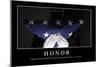 Honor. Cita Inspiradora Y Póster Motivacional-null-Mounted Photographic Print