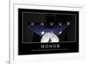 Honor. Cita Inspiradora Y Póster Motivacional-null-Framed Photographic Print