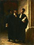 Avant l'Audience-Honor‚ Daumier-Giclee Print