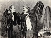 An Advocate Who Is Evidently Fully Convinced?, 1845-Honor? Daumier-Framed Giclee Print