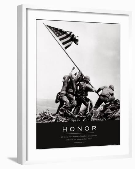 Honor: Iwo Jima-null-Framed Art Print