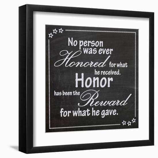 Honor-Lauren Gibbons-Framed Art Print