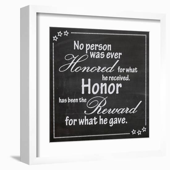 Honor-Lauren Gibbons-Framed Art Print